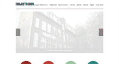Desktop Screenshot of folketshus.dk